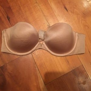 Strapless bra